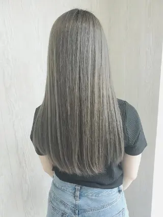 ロング パーマ レイヤーカット/ ウルフカット/大橋 のヘアスタイル