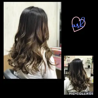 ロング カラー ヘアサロンオスカー 岸和田蛸地蔵店のヘアスタイル