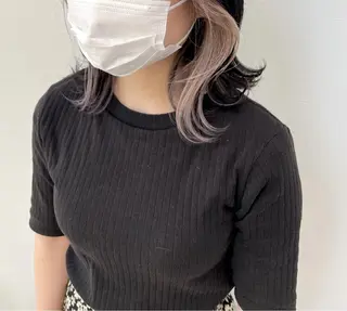 ミディアム カラー salowin神戸三宮suite所属・工藤 貫多のヘアスタイル