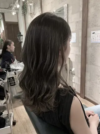 セミロング カラー SALOWIN(サロウィン)広島並木通り所属・田村和範/似合わせ カラー/縮毛矯正のヘアスタイル