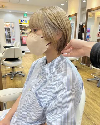 カラー 🌈ハイトーン/ ワタル🌈のヘアスタイル