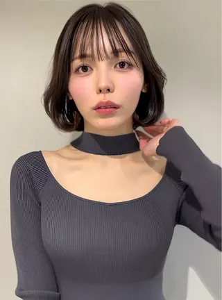 ミディアム カラー 牧野 大和のヘアスタイル