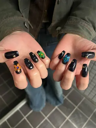 ネイル Hata nail 🎀個性派ニュアンスのネイルデザイン