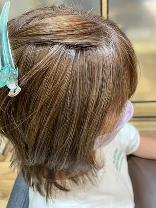 ショート シノハラ ガクト ショート/白髪ぼかしのヘアスタイル