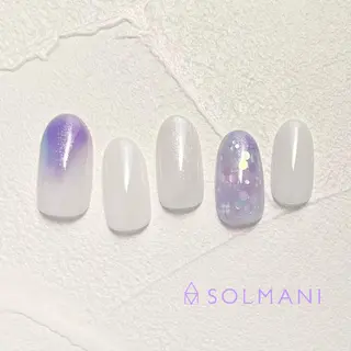 ネイル SOLMANI 予約担当のネイルデザイン