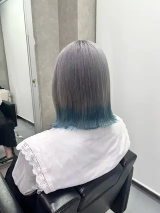 ミディアム カラー 晴レ所属・🍑アヤ🫧髪質改善 ダブルカラー🍑の眉毛・アイブロウイメージ