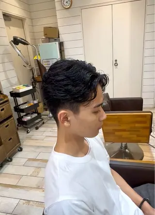 パーマ メンズ 渋谷/メンズカット ✂︎松本英朗✂︎のヘアスタイル