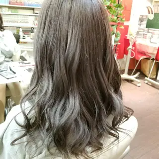 ミディアム カラー 植田 /エクステ /ブリーチ/髪質改善のヘアスタイル