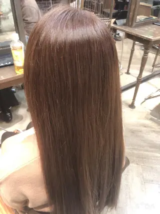 ロング カラー 藤木 雅俊のヘアスタイル