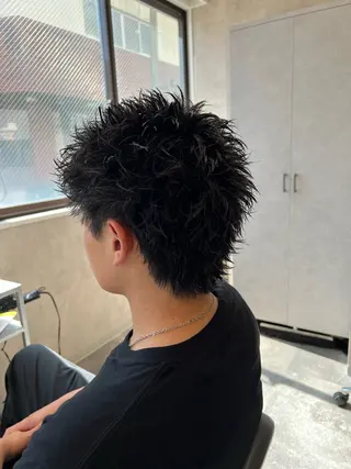 ショート パーマ ヘアアレンジ メンズ メンズ特化/カラー/ パーマ/ケイシンのヘアスタイル