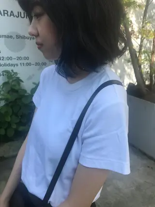 ミディアム カラー ヘアアレンジ GOTODAY SHAiRE  SALON 表参道Iris店所属・村田 さやかのマツエク・マツパデザイン