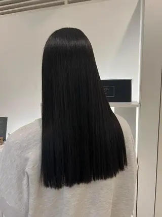 ロング パーマ 竹添 有梨沙のヘアスタイル