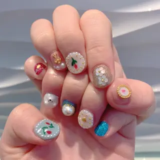 ネイル 原 麻耶のヘアスタイル