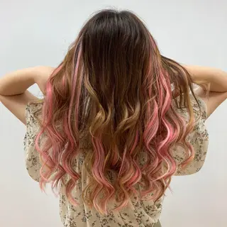 ロング 一ノ瀬 蘭のヘアスタイル