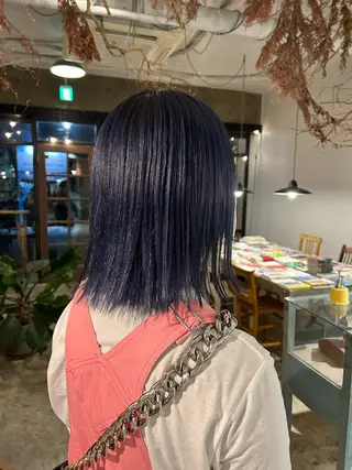 ミディアム カラー t.所属・藤江 健人のヘアスタイル