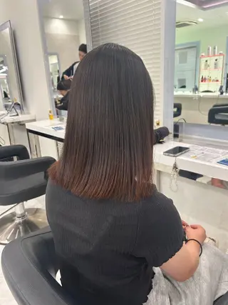 ロング カラー 海外風ブリーチなし 🫒Rion🫒🩶のヘアスタイル