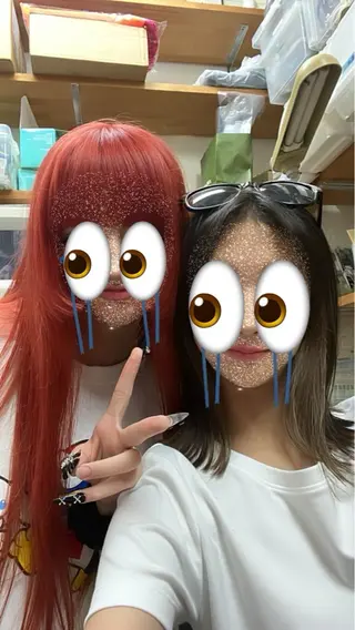 ロング Likoa所属・na tsukiのヘアスタイル