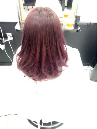 ミディアム カラー 🦖店長🦖pino #しのだスペシャルのヘアスタイル