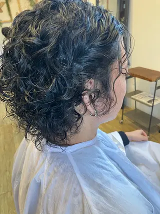 パーマ メンズ 清水 美香のヘアスタイル