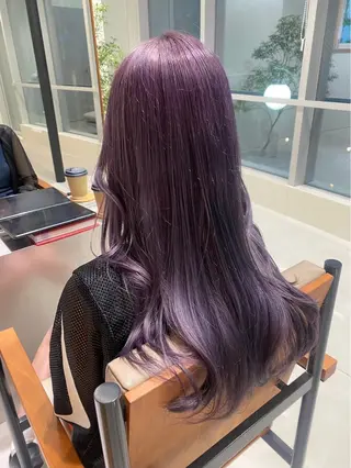 ロング カラー 高発色ブリーチ/ ハイレイヤー🪽aiのヘアスタイル