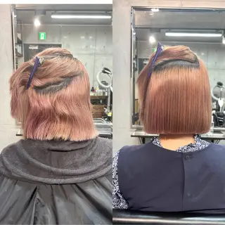 ショート パーマ ショートボブ髪質改善 縮毛矯正のプロ山道潤のヘアスタイル