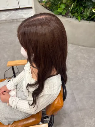 ロング カラー SHIAN ⭐️KAHO⭐️のヘアスタイル