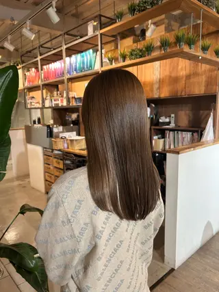 ロング faith hair apros.所属・白上 愛佳のヘアスタイル