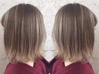 ミディアム カラー ヘアアレンジ ✨ハイクオリティ✨ 山本香也のヘアスタイル