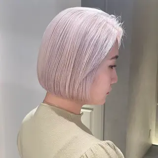 ショート カラー GO TODAY シェアサロン 原宿Verno店所属・ブリーチ/髪質改善/ ボブ特化/よしきのヘアスタイル