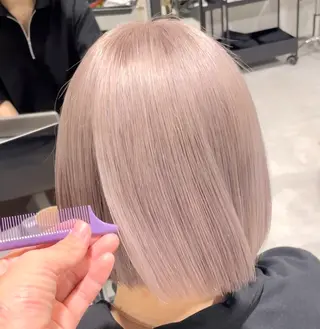 ショート 神戸で縮毛矯正/髪質 改善/お任せくださいのヘアスタイル