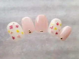 ショート ネイル 吉祥寺🌟 ネイルフロンティアのネイルデザイン