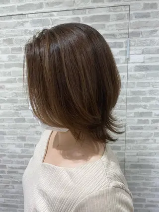 ミディアム ✨圧倒的ツヤ髪✨ 小野あすかのヘアスタイル