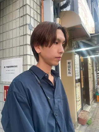 メンズ RIN／韓国ヘア レイヤーカットのヘアスタイル