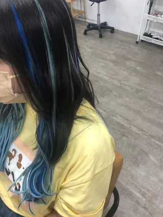 ロング ️🩵透明感カラー Yūka🩵のヘアスタイル