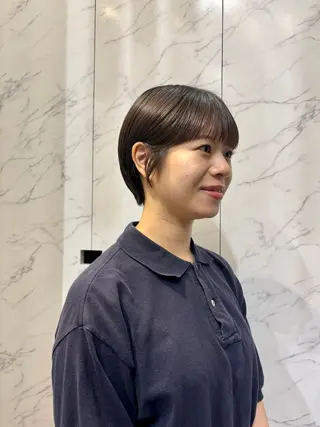 ショート miu /透明感カラーのヘアスタイル