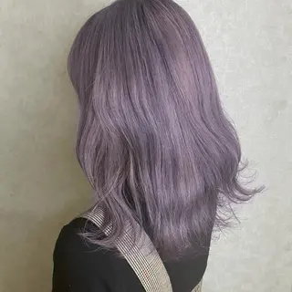 ミディアム 🌱ブリーチ・透明感 カラー/mapi🦭のヘアスタイル