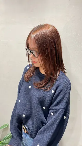 セミロング ulu 【ウル】 山田青空のヘアスタイル