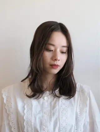 ミディアム カラー 似合わせカラー 🧺🕯️ｱﾝｼﾞｭのヘアスタイル