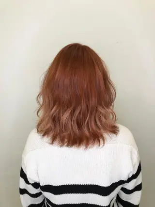 ミディアム カラー brace今里店店長 加井直樹のヘアスタイル