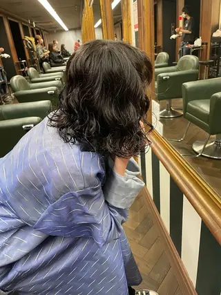 ショート パーマ 小岩 荘太のヘアスタイル