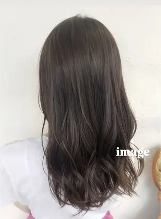 セミロング カラー カラーモデル募集🫐 koukiのヘアスタイル