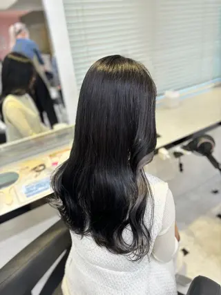 ロング カラー 💙ハイトーン韓国風 色白ヘア💙manaのヘアスタイル