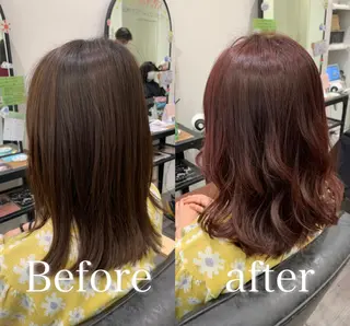 ミディアム 【酸性ストレート】 宮下和明のヘアスタイル