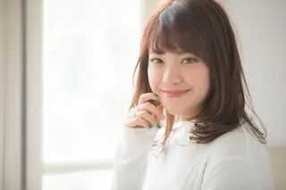 ミディアム カラー パーマ ヘアアレンジ Alushe艶髪・ 髪質改善のヘアスタイル