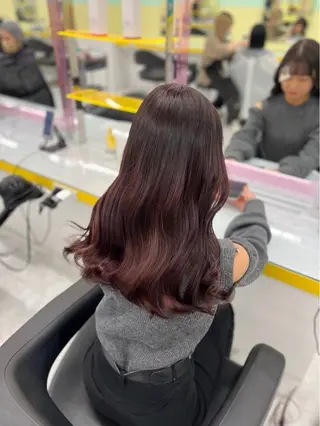 ロング カラー ヘアアレンジ メンズ特化/パーマ/ カット/カラー/るなのヘアスタイル