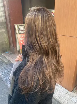 ロング IRICO たまプラーザ所属・韓国ヘアー🇰🇷 MIWAのヘアスタイル