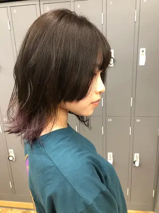 ミディアム GIEN 末吉 海斗のヘアスタイル