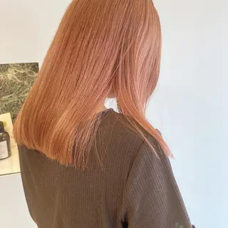 セミロング タナカ レイヤのヘアスタイル