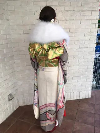 ヘアアレンジ 白髪ぼかしハイライト 着付けヘアアレンジのその他イメージ