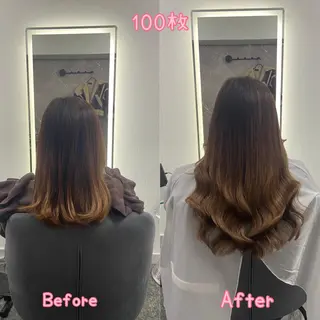 ロング シールエクステ ♡SAORI♡のヘアスタイル